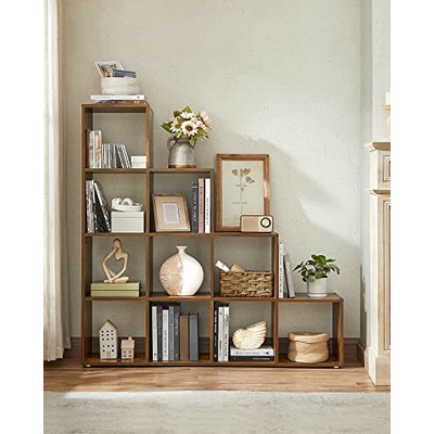 Goleto 10-ti kostková knihovna, hnědá