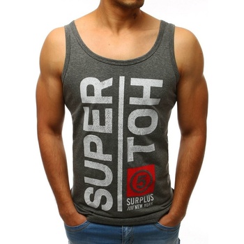 Lx0452 BASIC světle triko s army detailem na rameni šedé