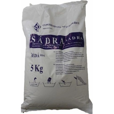 GYPSTREND Sádra balená modelářská 5kg bílá SADRA 5KG BÍLÁ