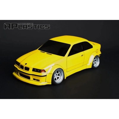 APlastics Karoséria BMW E36 M3 Wide 1/10 195/197mm