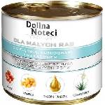 Dolina Noteci PREMIUM за малки породи с телешко, домати и макаронени изделия 12x185 г