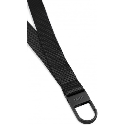 Šňůrka na krk MINI black Černá