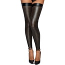 Punčochy Noir HANDMADE F236