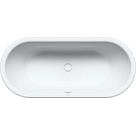 KALDEWEI Avantgarde - Вана Centro Duo Oval 128, 180x80 см, противоплъзгаща, бяла 282830000001 (282830000001)