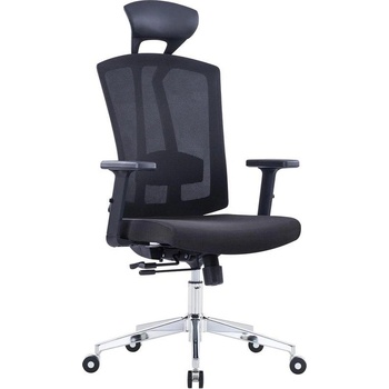 RFG Ергономичен офис стол RFG Primo Lux Chrome HB, дамаска и меш (4010200459)