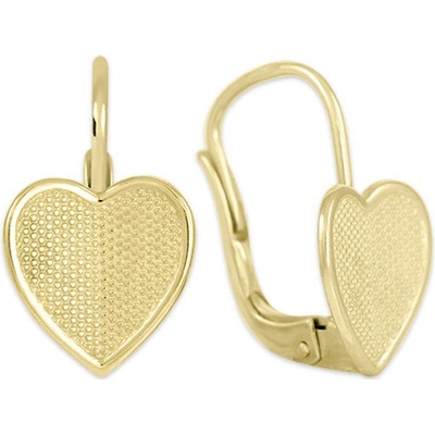 Soliter Nežné visiace náušnice Srdce 231 001 00683