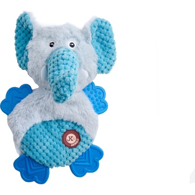 JK ANIMALS plyš slon s TPR packami 23 cm
