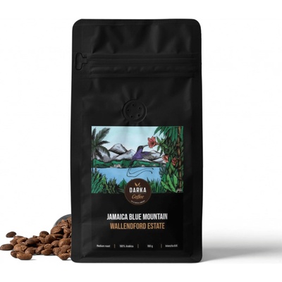 Darka Jamaica Blue Mountain Wallendford Estate zrnková káva 50 g