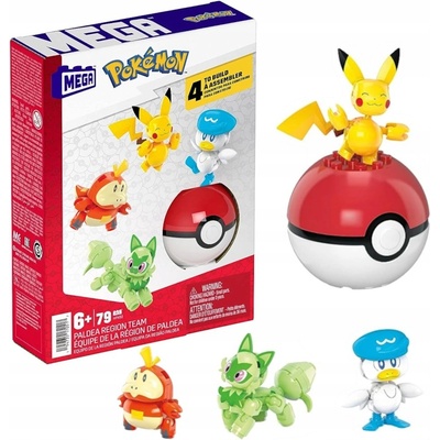 Mattel Pokémon Mega Construx Paldea Region Team