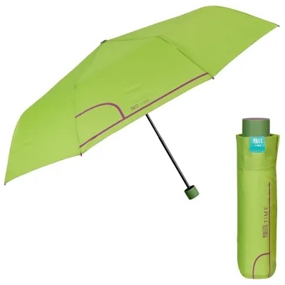 Дамски неавтоматичен чадър Perletti Time 26236, Зелен