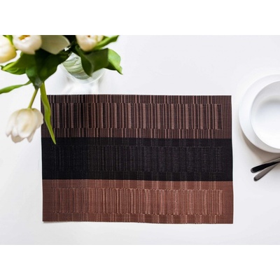 Jahu collections Prestieranie Deluxe Majda pruhy tmavohnedé 30x45cm