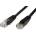 Roline Patch cable UTP Cat. 6 5m, Black 21.99. 1565 (21.99.1565)