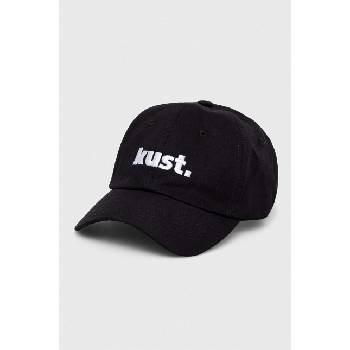 kust Шапка с козирка kust. в черно с апликация (kust.Dad.hat.01)