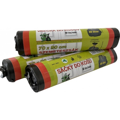 Mat Pytle 80l 14µm 10ks ČER