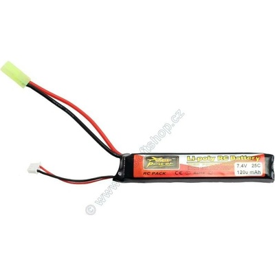 ZDP Power Baterie Li-Pol 7,4V 1200 mAh 25/50C