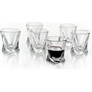 Crystalite Bohemia poháre Quadro 6 x 55 ml
