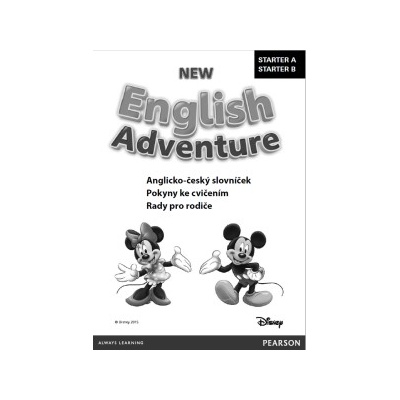 New English Adventure STA A a B slovníček CZ