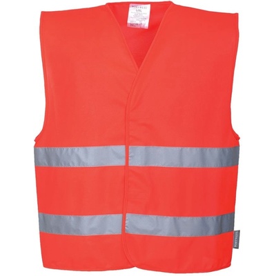 Portwest C474 Reflexná vesta Two Band Červená
