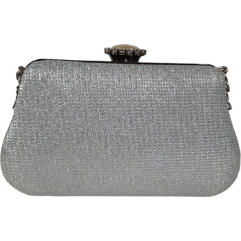 Image 1 of Сребърна официална чанта - Melini