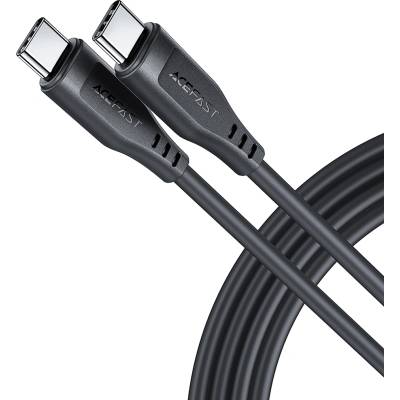 ACEFAST Кабел за данни C3-03 - Acefast, Type-C към Type-C, 60W, 3A, 480Mb/s, Високоскоростно зареждане, 1.2m - Черен