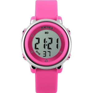 Skmei Детски часовник SKMEI Ivy, Дигитален, Розов, Различни цветове (SKMEI-1100-KIDS-PINK) Часовници