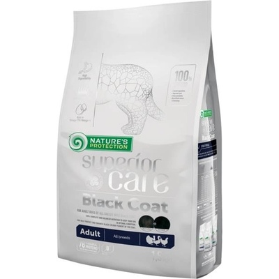 Nature's Protection Superior Care Dark Dogs Grain Free Poultry Adult All Breeds 1,5 kg