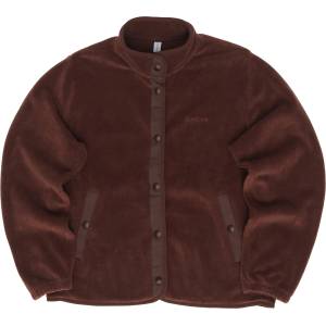 Mazine Дамско поларено яке Mazine Women's Loose Fit Fleece Jacket - Deep Mahogany - размер XS (105-6292-0211)