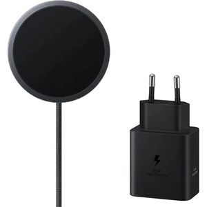 Samsung Magnet безжично зарядно устройство 25W тъмносив + адаптер 45W, повредена опаковка (57983131063)