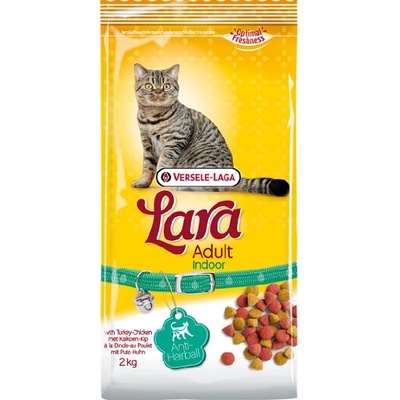 Lara Premium Cat Adult Indoor Turkey&Chicken morčacie a kuracie 2 kg