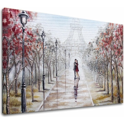 Obraz na plátne PARÍŽ - 120x80 cm