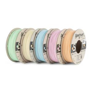 Spectrum 80892 3D филамент, 5PACK Pastello PLA, 1, 75mm, 5x250g, Оранжев, Син, Розов, Жълт, Зелен (Orange, Blue, Pink, Yellow, Green) (80892)