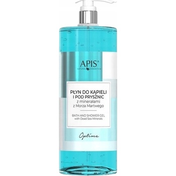 Apis Natural Cosmetics Optima sprchový a kúpeľový gél s minerálmi z Mŕtveho mora 1000 ml