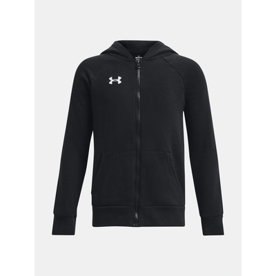 Under Armour UA Rival Fleece FZ Hoodie čierna