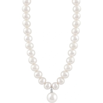 Image 1 of Bliss Колие от бяло злато с диаманти и перли Bliss 20106375 (20106375)