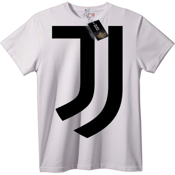 NOONEBRAND Ювентус Черна тениска с J лого - 2XL, Black