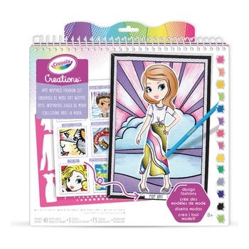 Crayola Creations: комплект за рисуване "Изкуство в модата