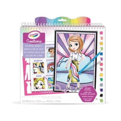 Crayola Creations: комплект за рисуване "Изкуство в модата