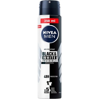 Image 1 of Nivea Men Black & White Invisible Original 250 ml