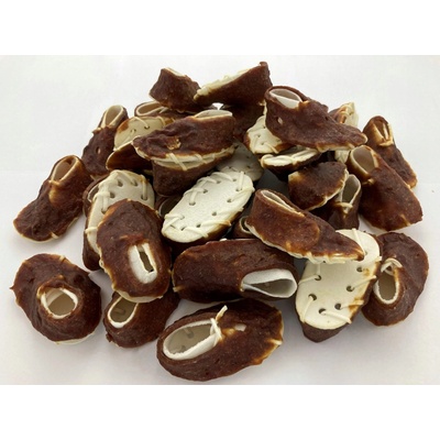 Bizonia topánka 7 5 cm s kačacím mäsom 500 g cca 25 x