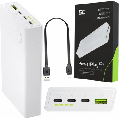 Green Cell 20000mAh bílá