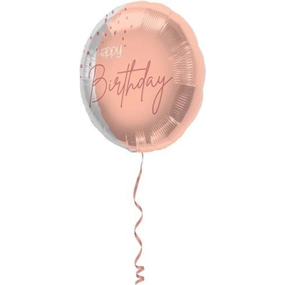 Folat BALÓNEK fóliový HB 25 Elegant Lush Blush 45 cm