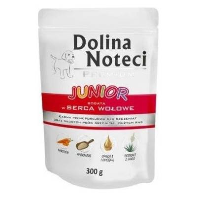 Dolina Noteci PREMIUM Junior bogata w serca wołowe 300g