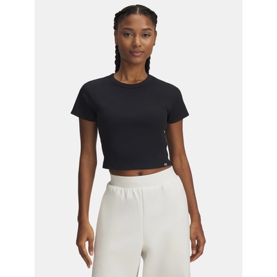 Under Armour Дамска тениска Under Armour UA Rival Rib Baby Tee Under Armour | Cheren | ЖЕНИ | M