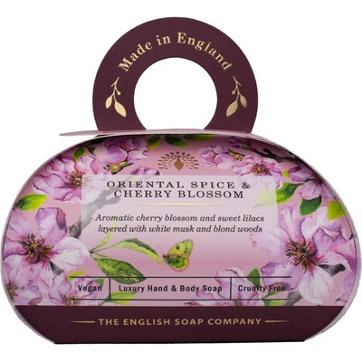 English Soap Company Tuhé mydlo Orientálne korenie & Čerešňový kvet 260 g