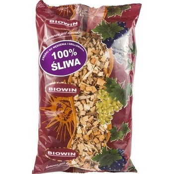 BIOWIN Dřevní štěpka na uzení a grilování 450g švestka