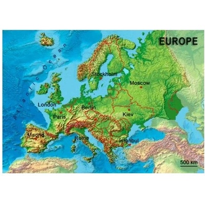 Pohlednice 3D Europe