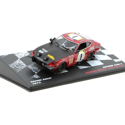 DeAgostini Datsun 240Z Safari Rally 1973 Rally Cars časopis v polštině s modelem 54 1:43