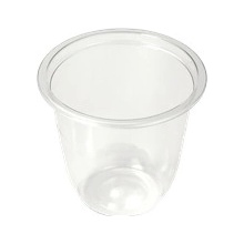 ECOFOL Plastový kelímek na dezert rPET 160 ml transparentní O76 mm bal/50 ks