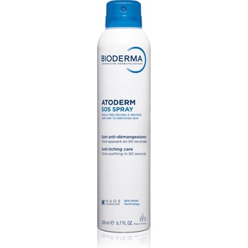 BIODERMA Atoderm SOS Spray SOS спрей за мигновено успокояване на сърбеж 200ml