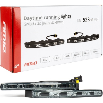 AMIO Svetlá pre denné svietenie DRL 523HP mini